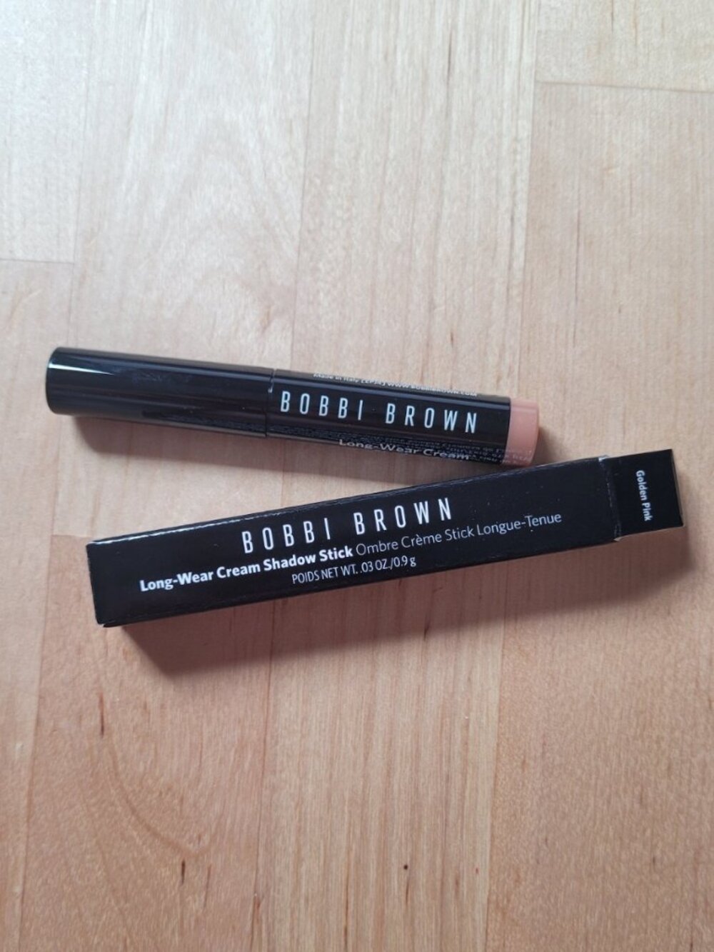 BOBBI BROWN Long-Wear Cream Shadow Stick Golden Pink Travel Size NEW Eyeshadow